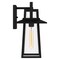 Quoizel Devonport 1-Light Matte Black Outdoor Wall Lantern DEV8408MBK - alternate 5
